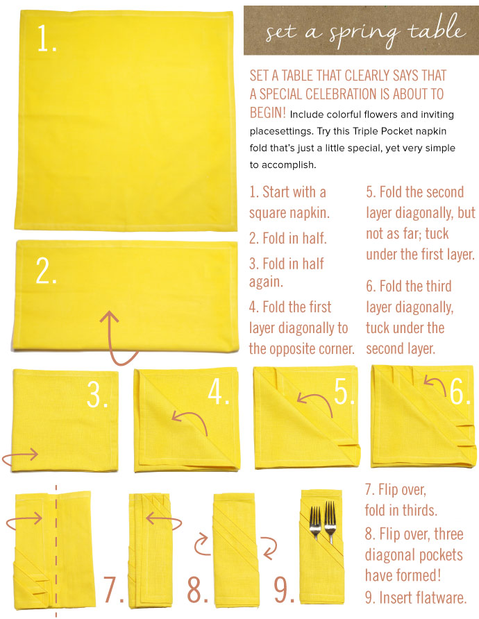 Set a Spring Table
