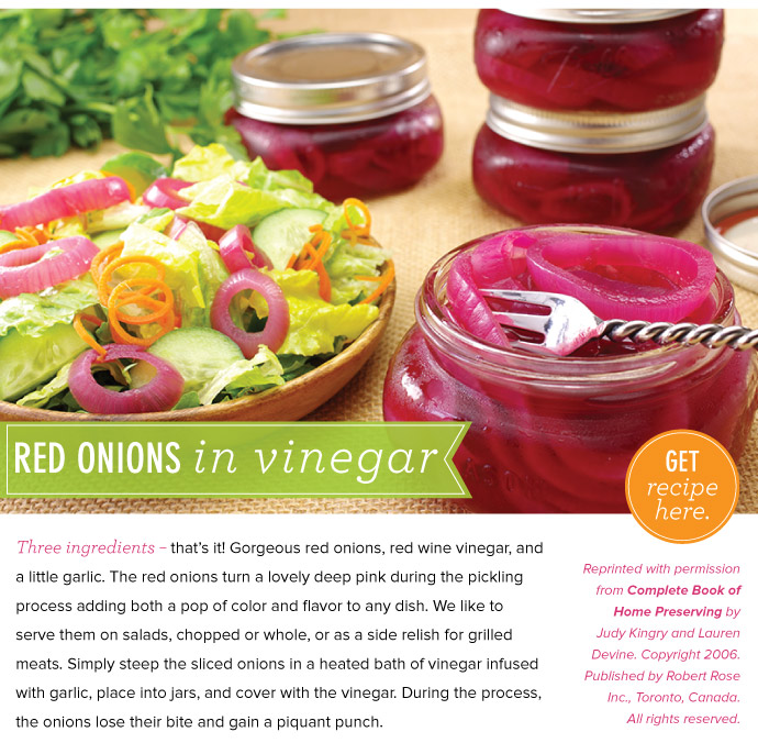 RECIPE: Red Onions in Vinegar