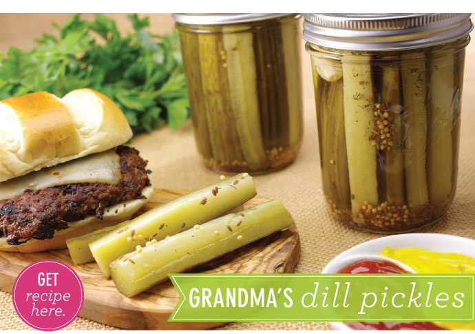RECIPE: Grandma's Dill Pickles