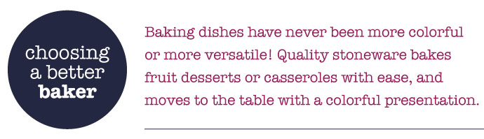 Choosing a Better Baker
