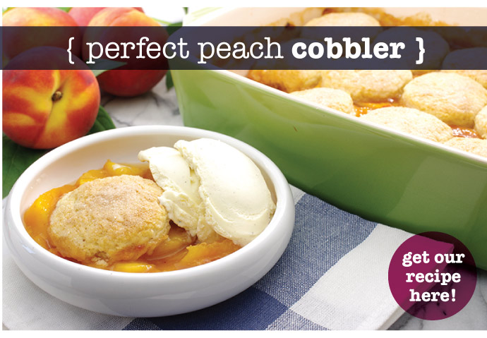 RECIPE: Perfect Peach Cobbler