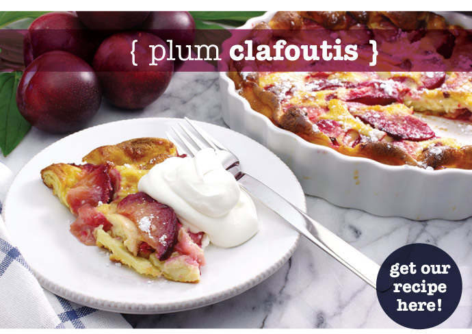 RECIPE: Plum Clafoutis