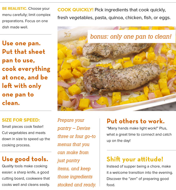 Bonus: Only One Pan to Clean