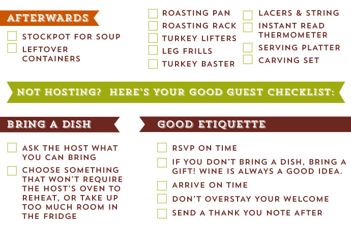 Good Guest Checklist