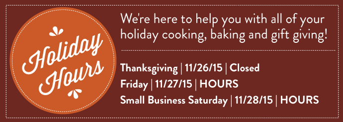 Holiday Hours