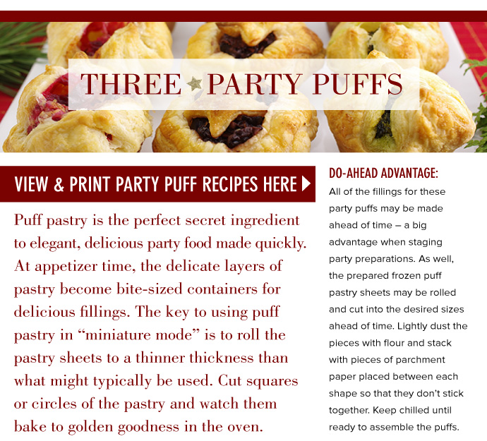 PRINT: Three Party Puffs 
