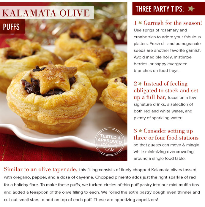 Kalamata Olive Puffs