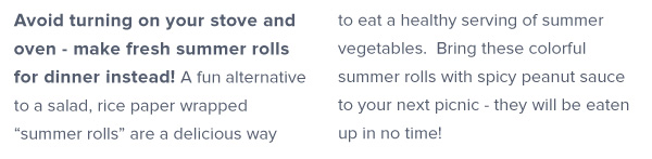 Summer Rolls