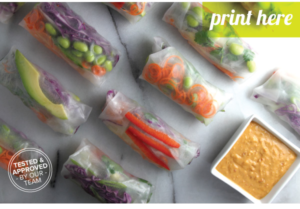 RECIPE: Summer Rolls