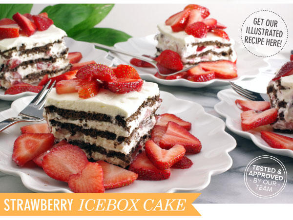 RECIPE: Strawberry Icebox Cake