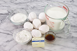 Ingredients - Pastry Cream