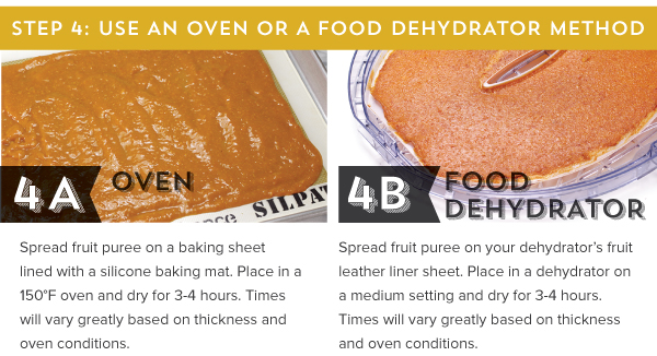 Use an Oven or a Food Dehydrator