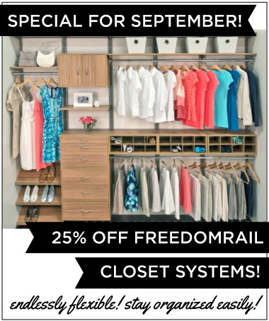 FreedomRail Closet Systems