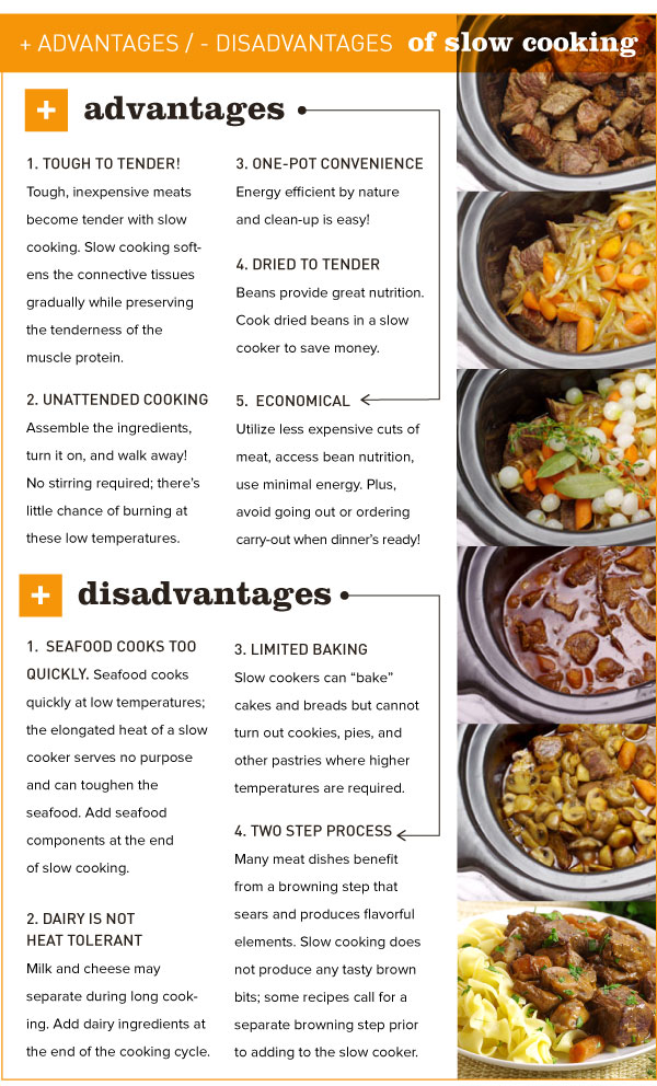 Advantages and Disadvantages of Slow Cooking