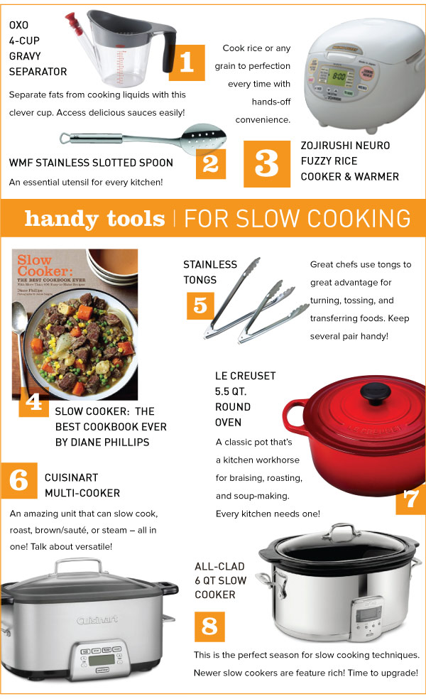 Handy Tools for Slow Cooking