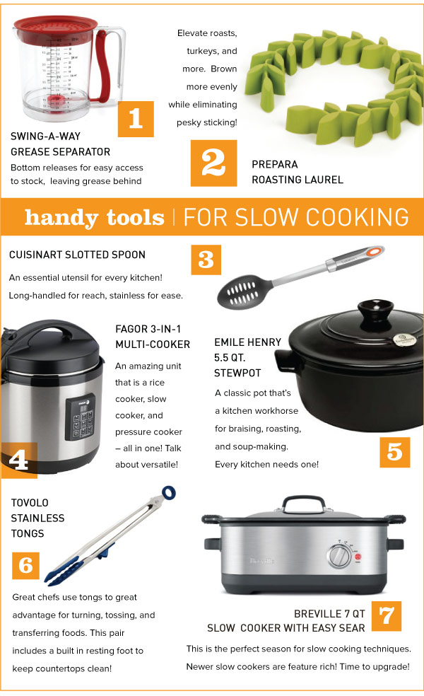 Handy Tools for Slow Cooking