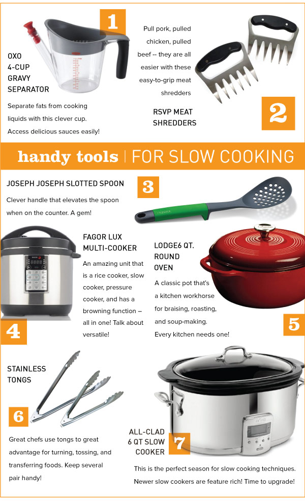 Handy Tools for Slow Cooking