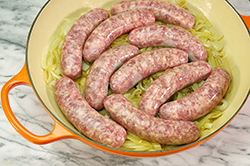 Brats in Braiser