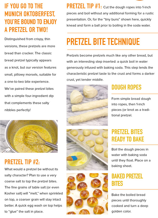 Pretzel Bite Techniques