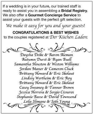 Bridal Registry