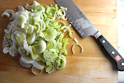 Slicing Leeks