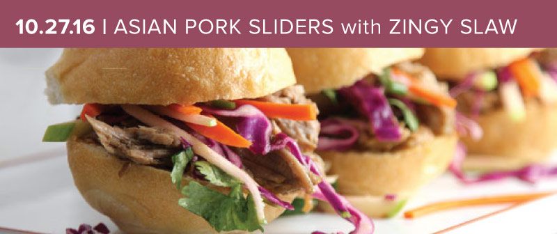 Asian Pork Sliders