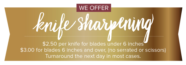 Knife Sharpening