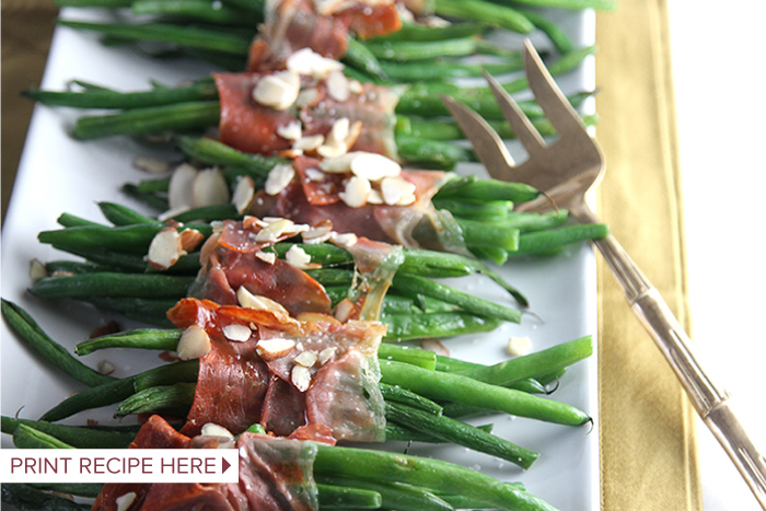 Proscuitto Wrapped Green Beans