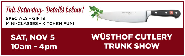 Wusthof Trunk Show