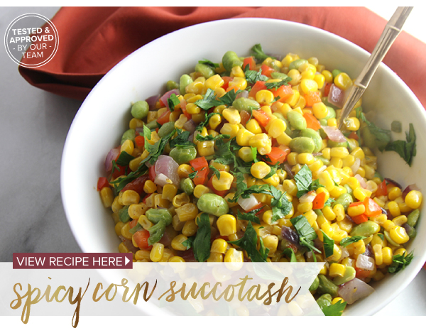 RECIPE: Spicy Corn Succotash