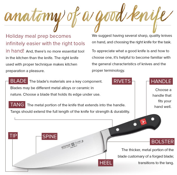 Anatomy of a good knife