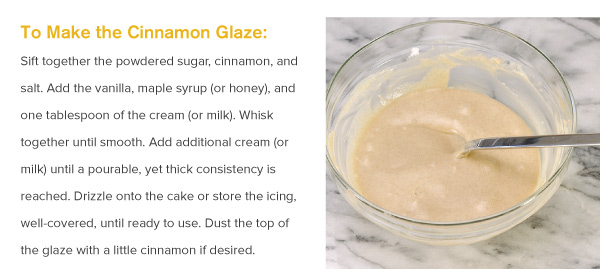 Cinnamon Glaze