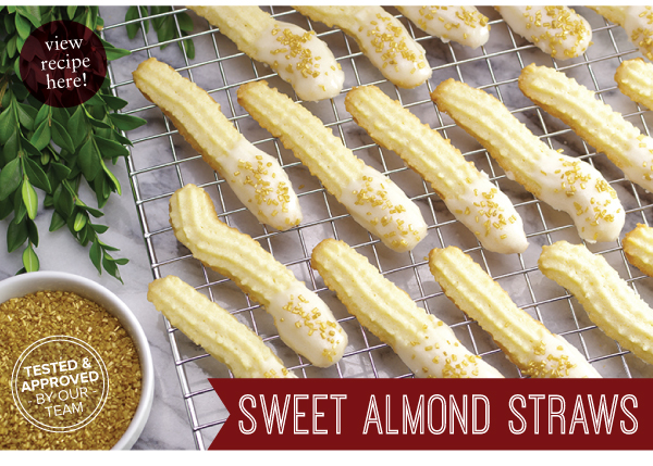 RECIPE: Sweet Almond Straws