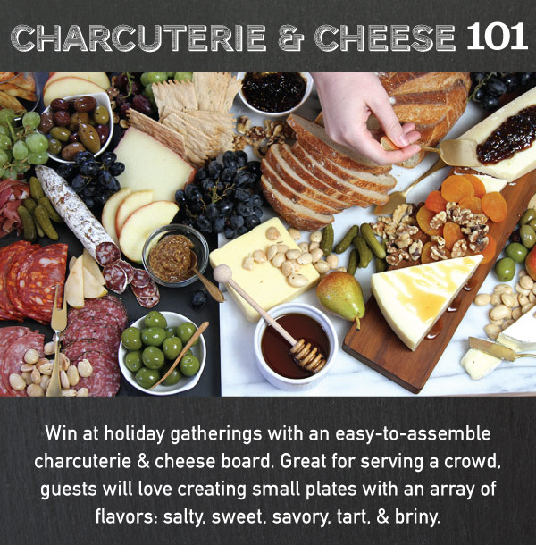 Charcuterie and Cheese 101