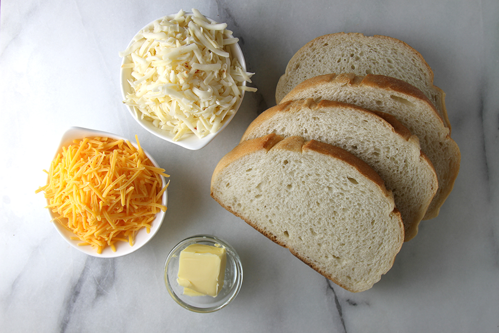 Grilled Cheese Ingredients