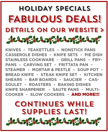 Holiday Specials