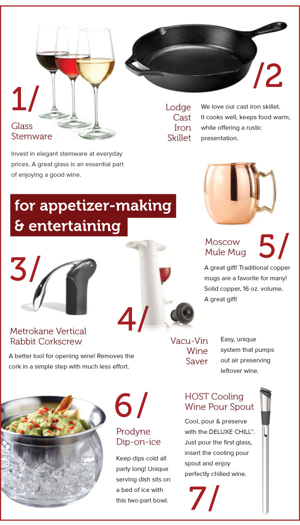 For Appetizer-Making and Entertaining