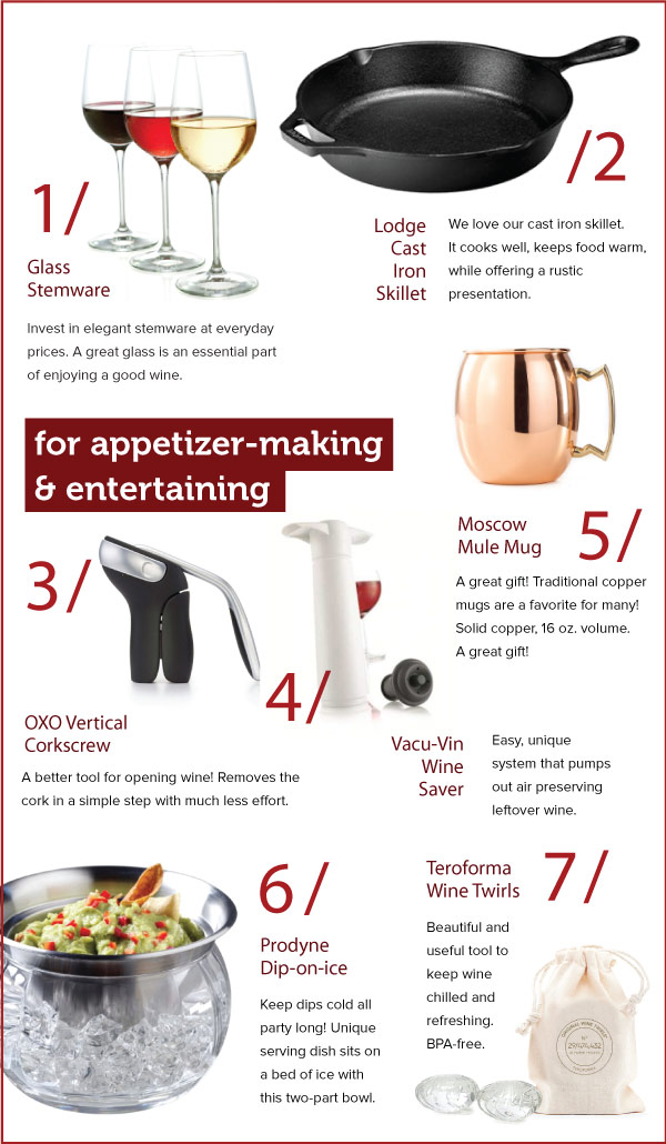 For Appetizer-Making and Entertaining