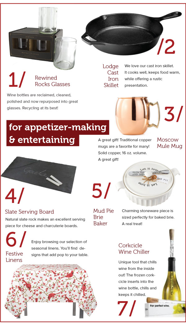 For Appetizer-Making and Entertaining
