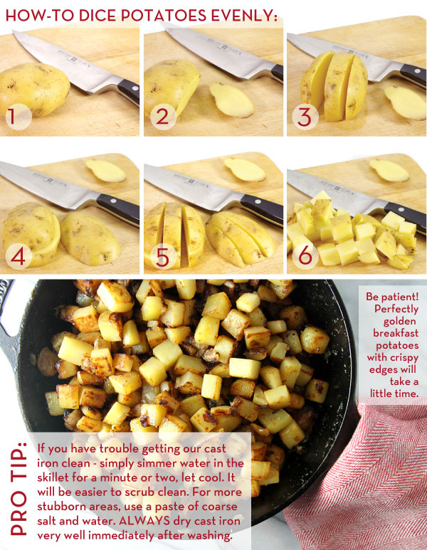 How To Cut Potatoes Evenly