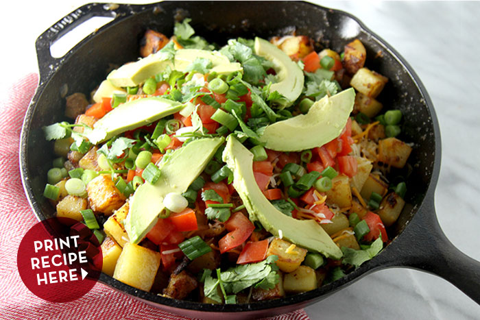 Loaded Potatoes Breakfast Skillet