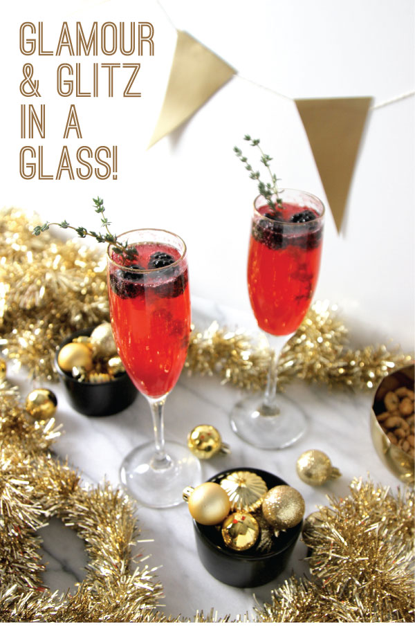 Glamour and Glitz in a Glass