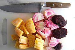 Cutting Beets