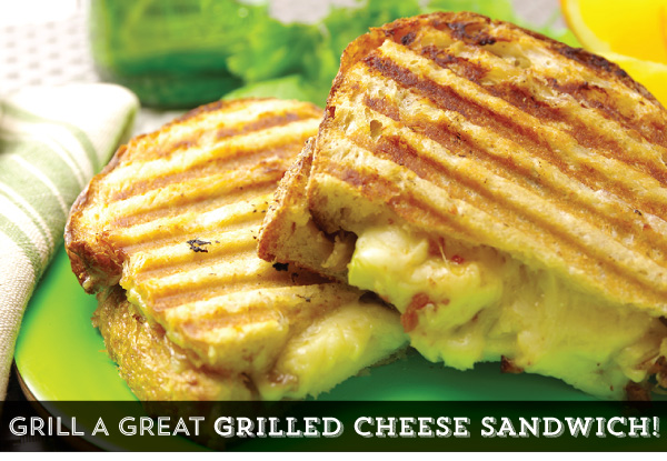 Grill a Great Grilled Cheese Sandwich