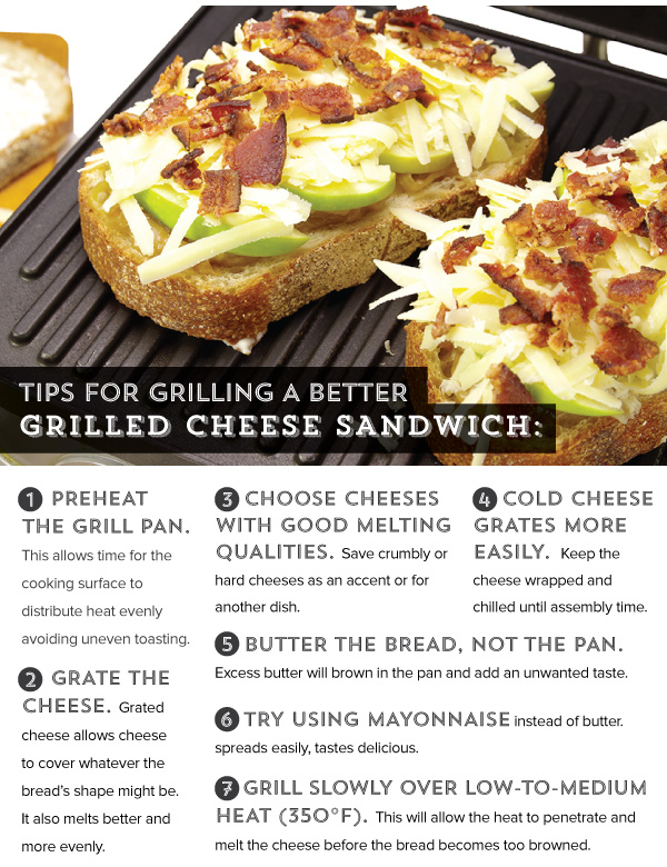 Tips for Grilling a Better Grilled Cheese