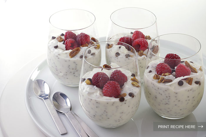 Yogurt-Chia Pudding