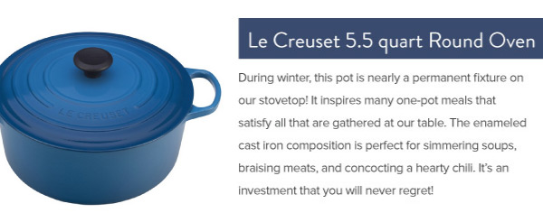 Le Creuset Round Oven