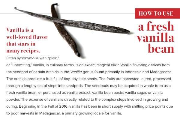 How to Use a Fresh Vanilla Bean