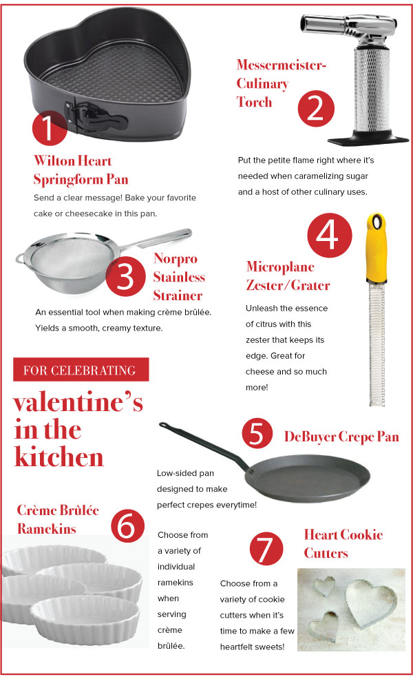 For Celebrating Valentine's In the Kitchen