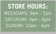 Store Hours